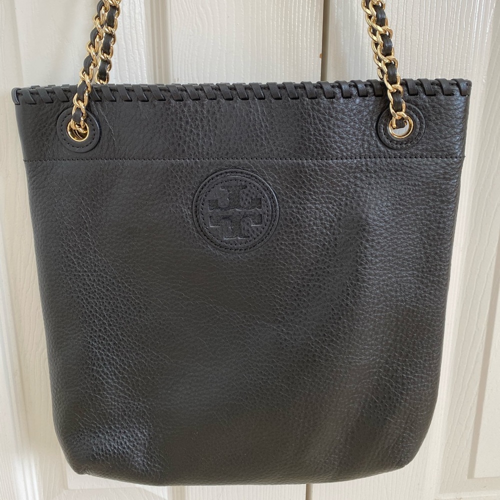 Authentic Tory Burch Marion slouch tote